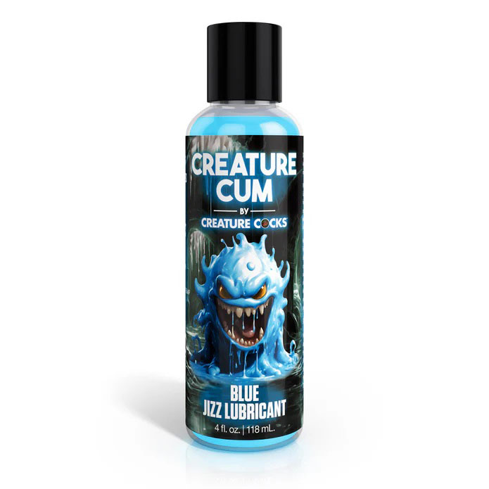 cRCD6GGC Creature Cum Blue Water-Based Lubricant 4oz - Image 1