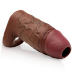 Jock Silicone Penis Extension Sleeve - Dark - Image 2