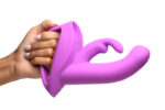 10x Come Hither Rocket Silicone Vibrator - Purple - Image 7