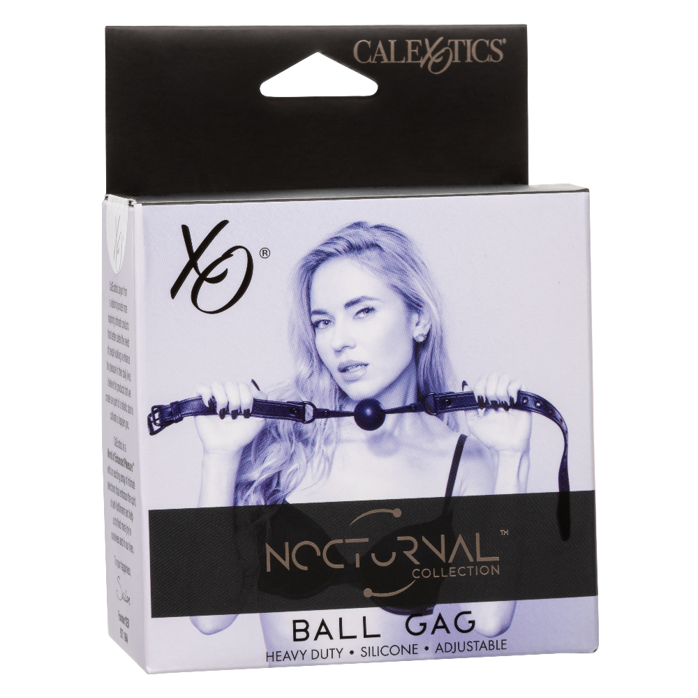 cVnkLln3WDUTMuOdtJ8FpHUNBSqDkPvl Nocturnal Collection Ball Gag - Black - Image 1