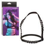 Euphoria Collection Plus Size Halter Buckle Harness - Black - Image 7