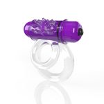 Screaming O 4b - Double O Super Powered Vibrating Double Ring - Grape - Image 4