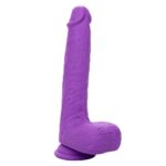 Rechargeable Gyrating and Thrusting Silicone Studs - Purple - Image 5