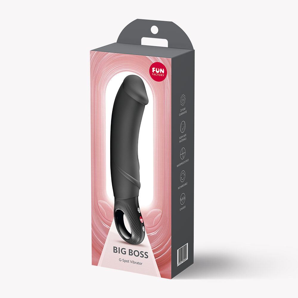 dMZcCDzt Big Boss G-Spot Vibrator - Black - Image 1