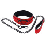 Amor Collar and Leash - Red - Image 5
