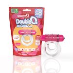 Screaming O 4b - Double O Super Powered Vibrating Double Ring - Strawberry - Image 6
