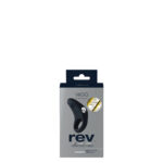 Rev Rechargeable Vibrating C-Ring - Black - Image 2