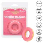 Naughty Bits Dickin’ Donuts Silicone Donut Cock Ring - Pink - Image 6