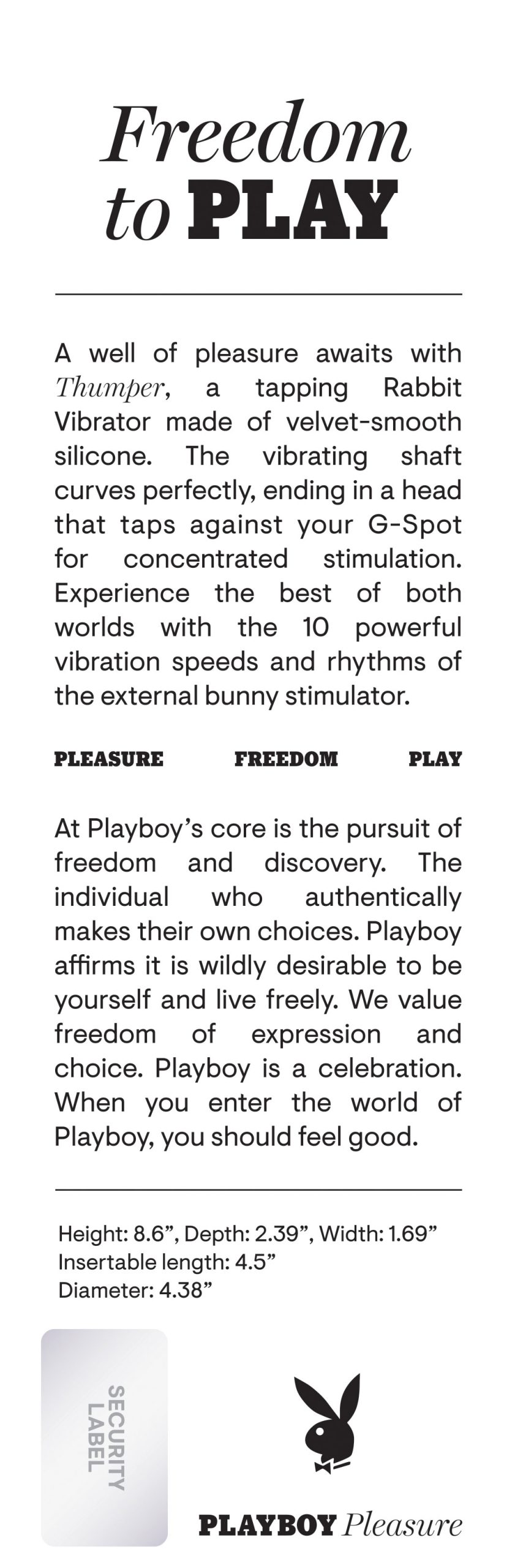 ds9oHFAtKFm0VAysjcCmA4tVqsVBIYaj Playboy Pleasure - Thumper - Rabbit Vibrator - Wild Aster - Image 1