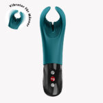 Manta Vibrating Masturbator - Bottle Green - Image 7