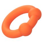Alpha Liquid Silicone Dual Ball Ring - Orange Orange - Image 5