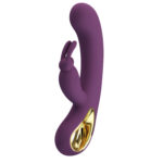Liam Global App Control Rabbit Vibrator - Purple