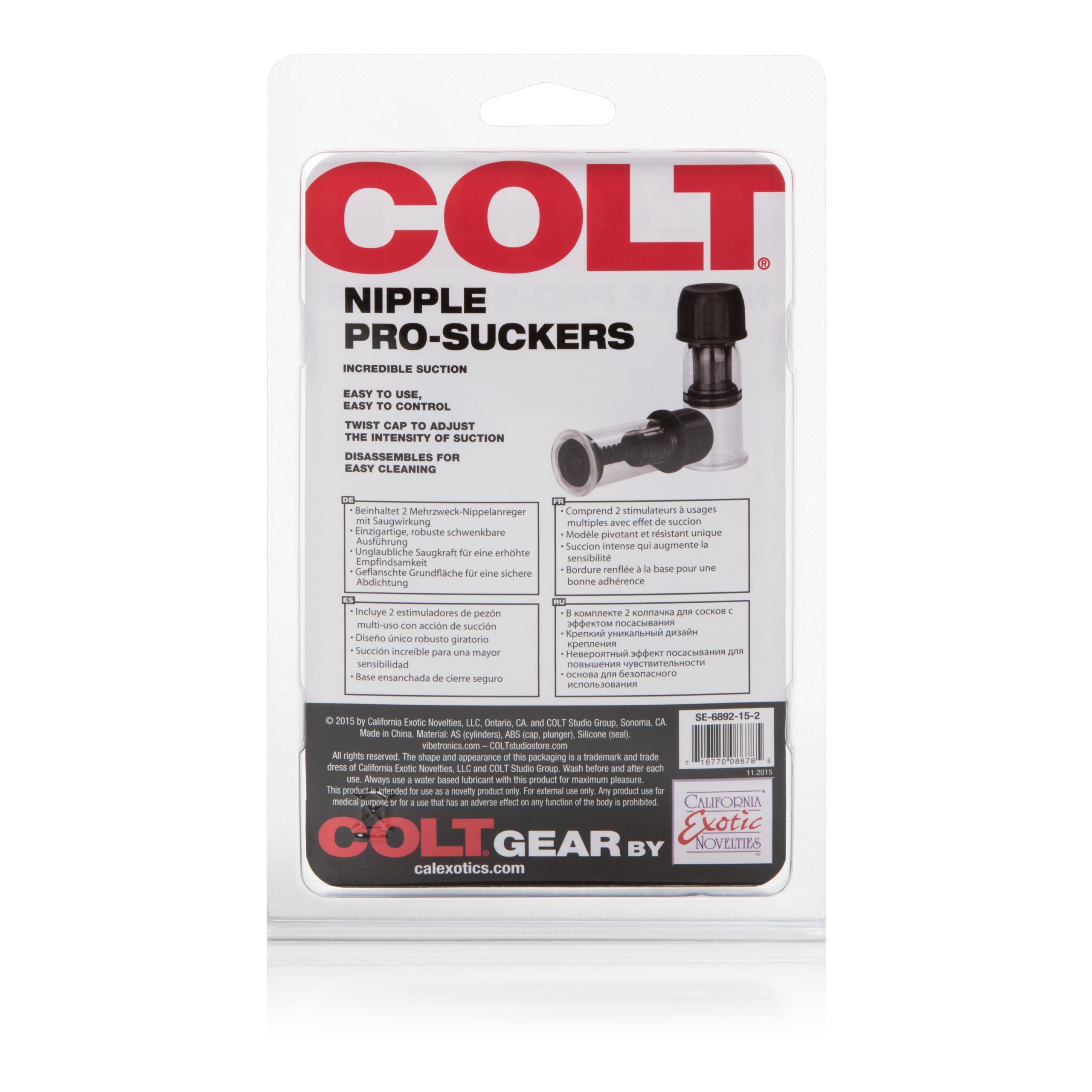 e7Oc9dcSM3o4AqtjJmatXD4QPjX6PJBC Colt Nipple Pro-Suckers - Black - Image 1