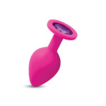 Gemma Purple Gem Pink Silicone Plug - Medium - Image 5