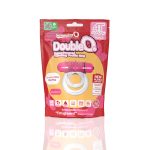 Screaming O 4t - Double O 6 Super Powered Vibrating Double Ring - Strawberry - Image 2