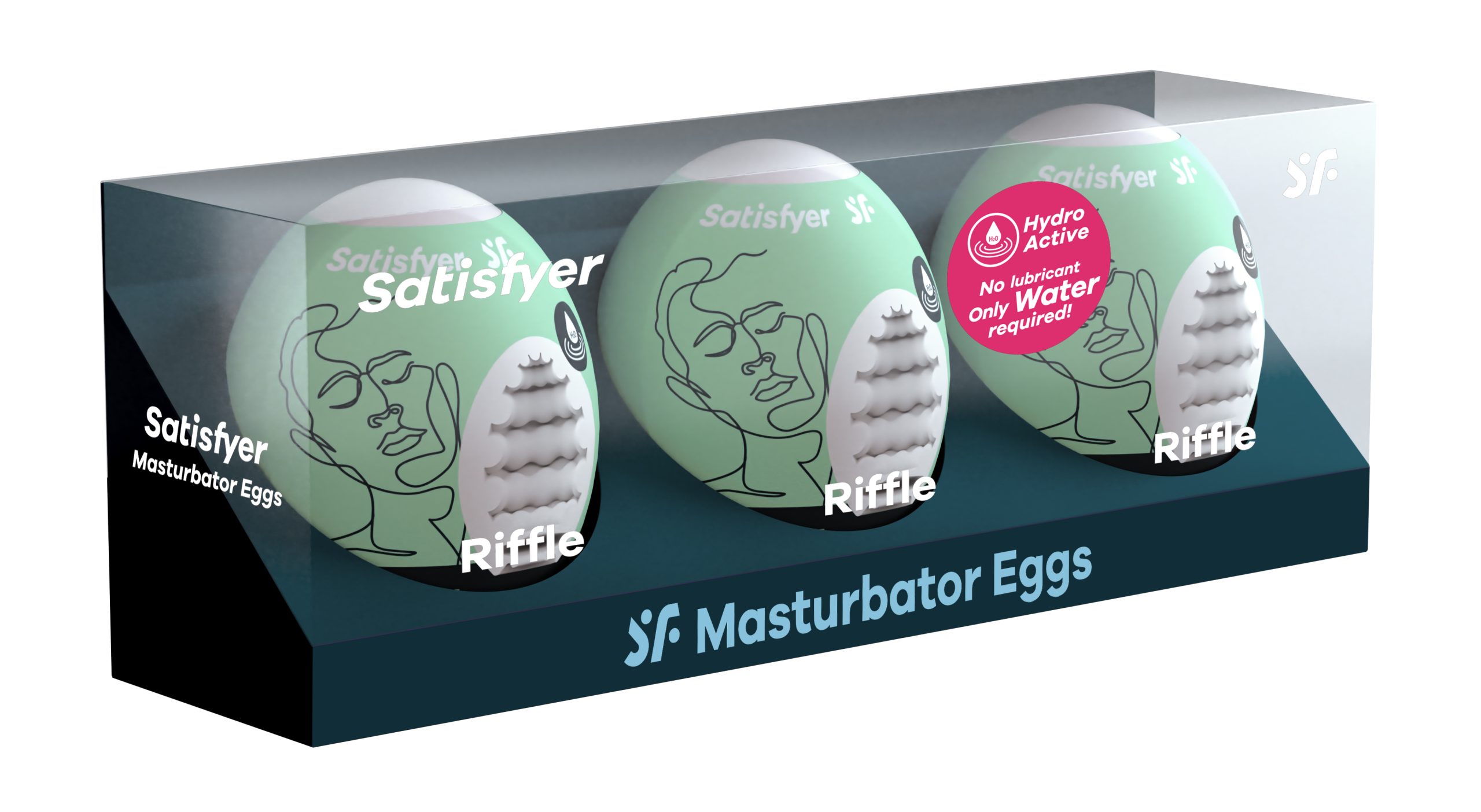 ek4jGBTSueSm9DfiJvdc4j7fJRp2GBd8 3 Pc Set Masturbator Egg - Riffle - Light Green - Image 1