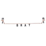Brat Charmed Nipple Clamps - Rose Gold - Image 3