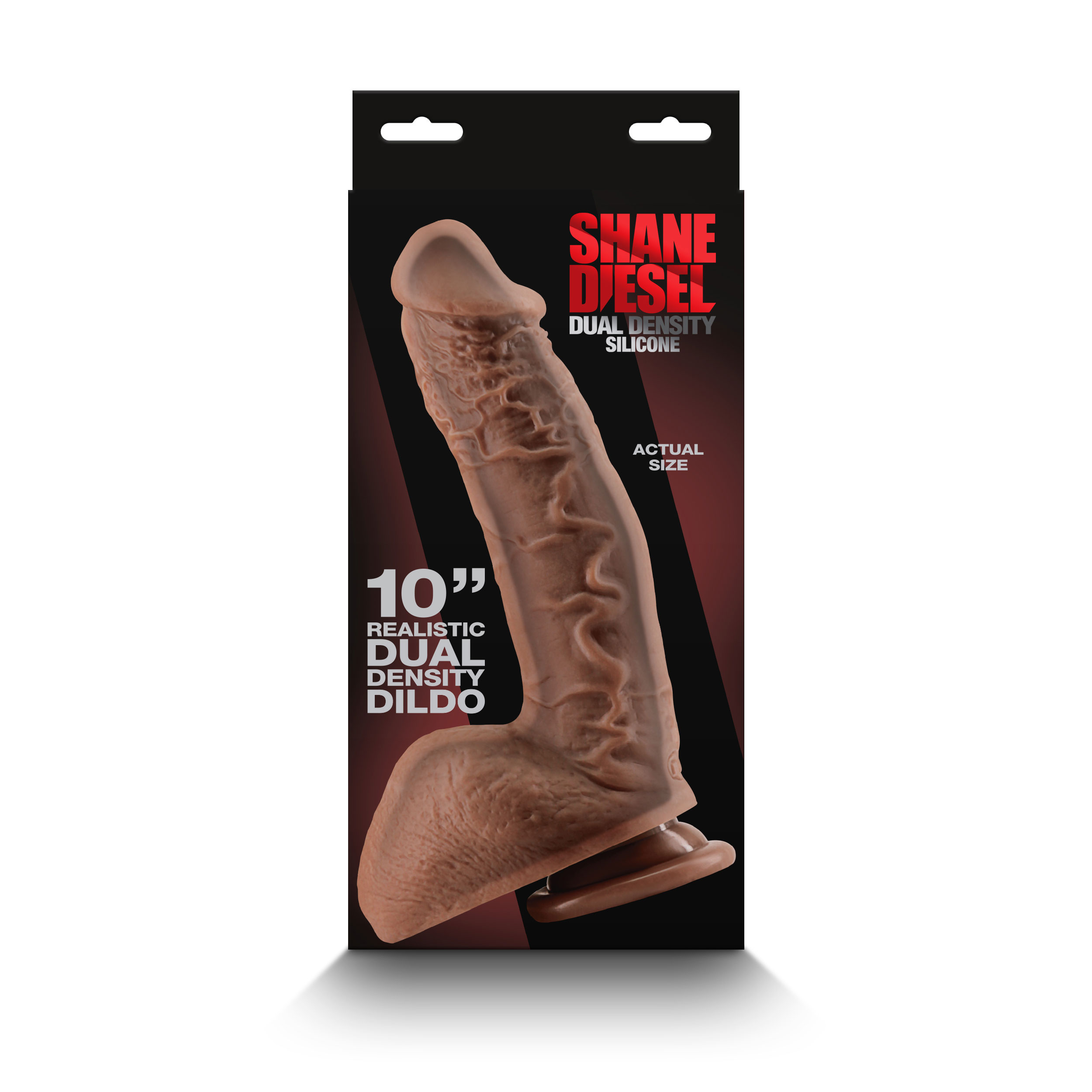 eoDnpBgfKBqgqjT5plbGuP4N0X8PrLPA Shane Diesel - Dual Density Dildo - Brown - Image 1