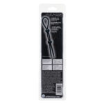 Alpha Liquid Silicone Dual Lasso - Black