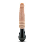Dr. Skin Silicone - Dr. Knight - Thrusting Gyrating Vibrating Dildo - Beige - Image 4