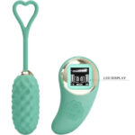 Vivian Remote Control Vibrating Egg - Turquoise - Image 6