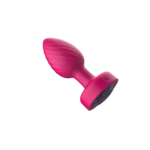 Twila Twirling Purple Gem Light Up Vibrating Plug With Pnk Heart Remote - Image 9