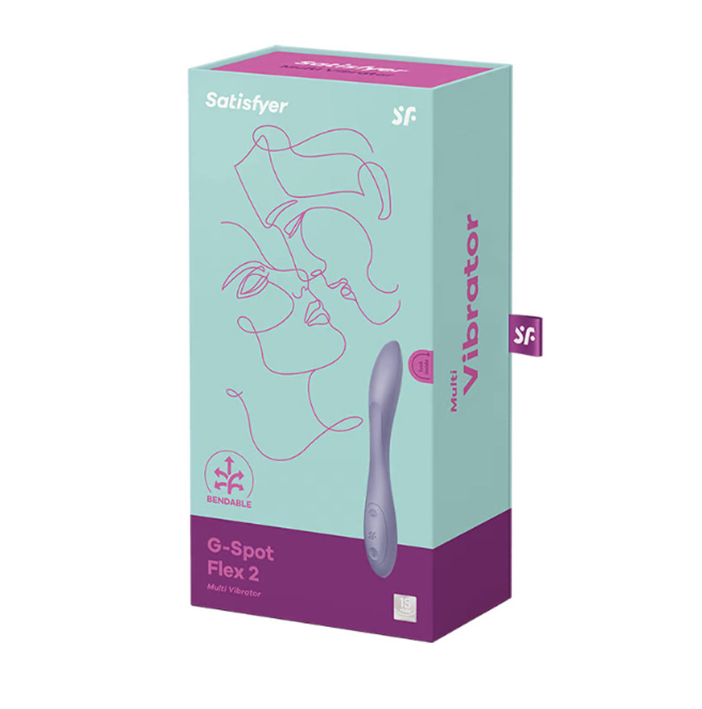 fGWhzoGZefkgdsKSzxqHn1KTOhkZKvZx Satisfyer G-Spot Flex 2 - Multi Vibrator - Dark Violet - Image 1