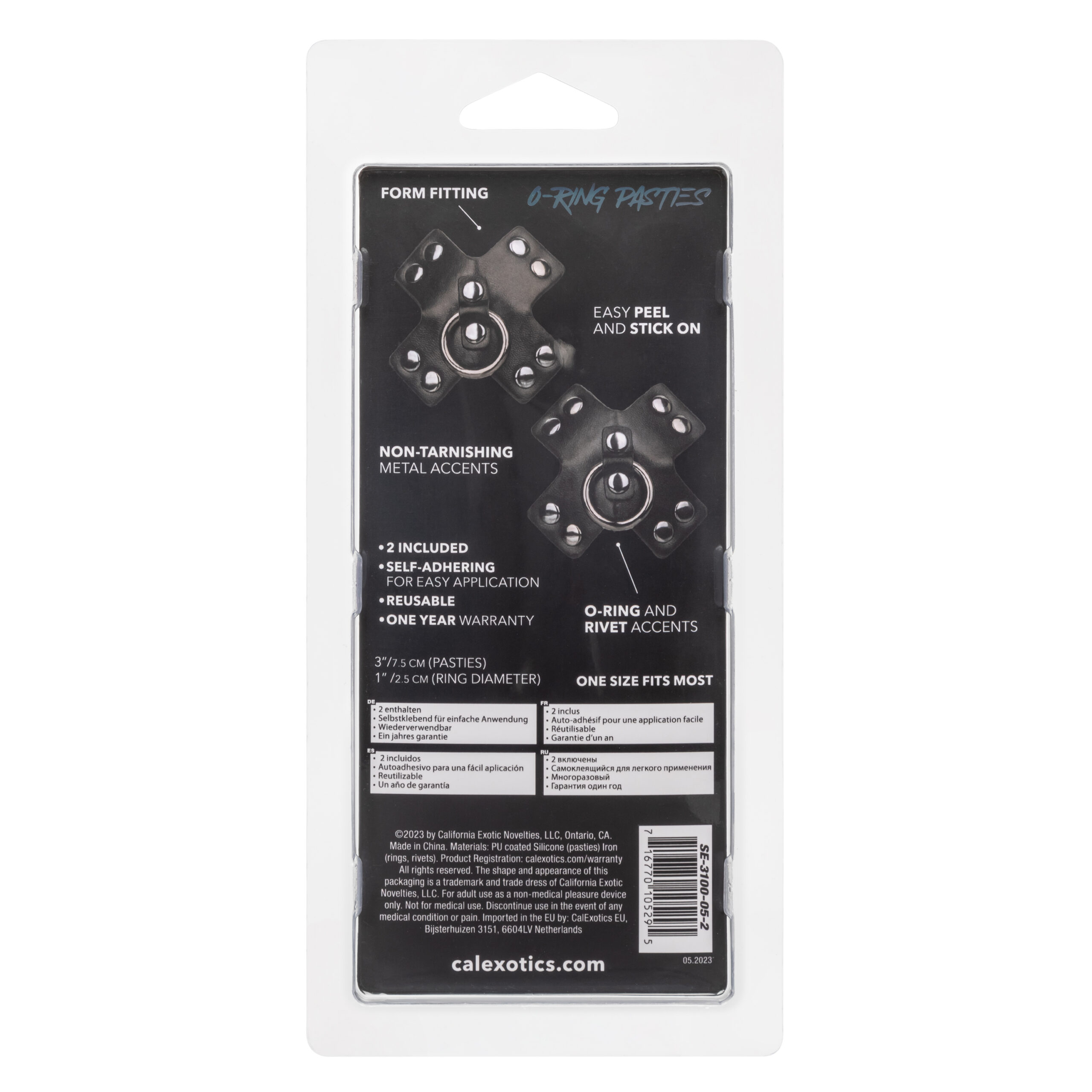 fKnTmyqfhnfuK3s0JjY4nOHFT4g2ayr6 Euphoria Collection O-Ring Pasties - Black - Image 1