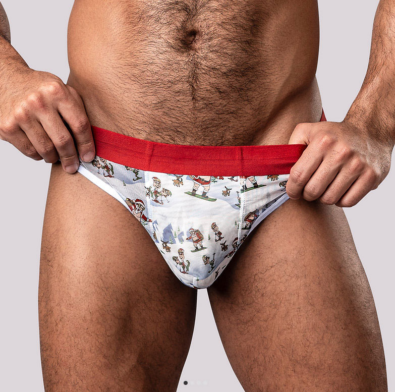 fNT8nLgh Christmas Thong Sheer Thong - Large/xl - Image 1