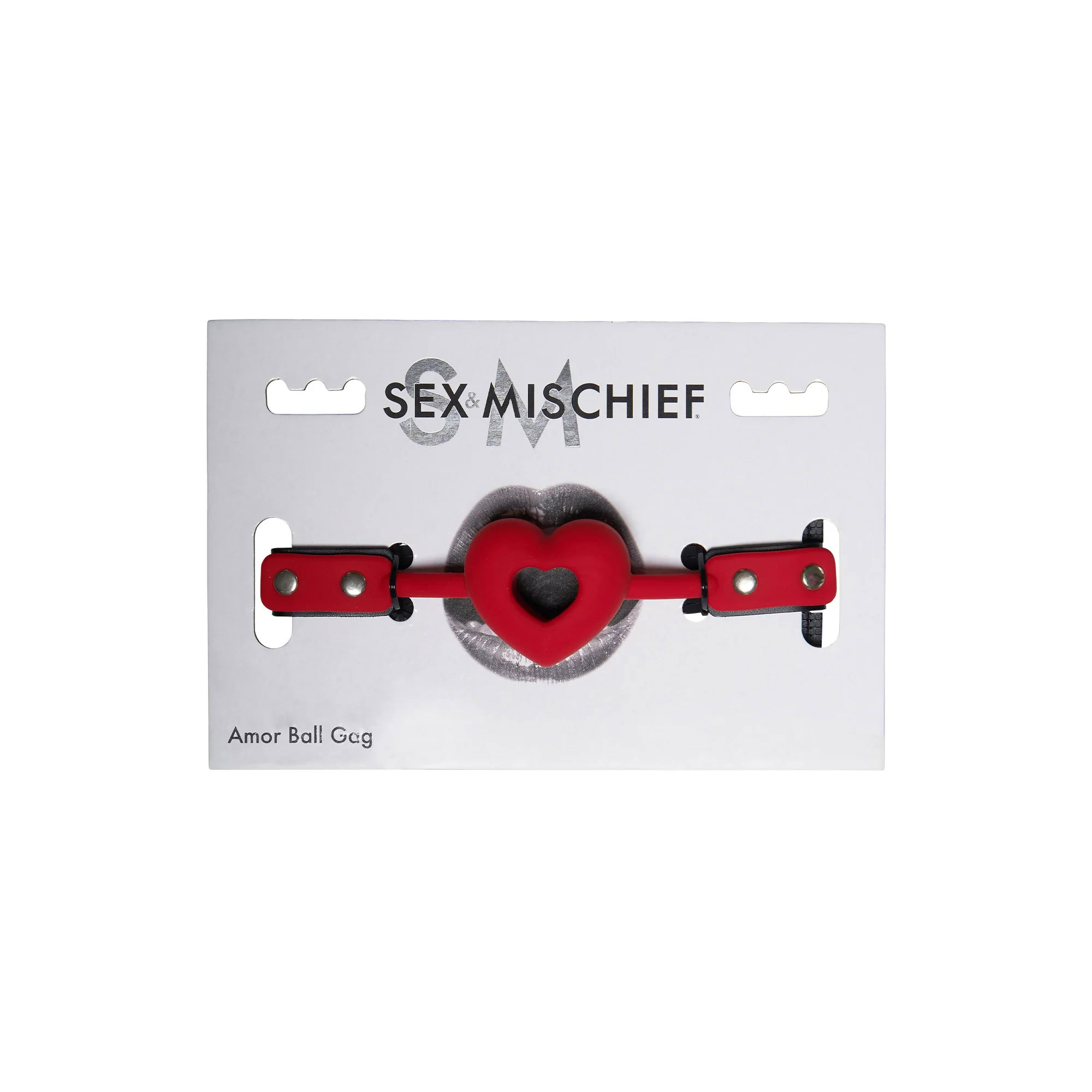fPbCR0ANOET4FAoFnJUKdaPtopmnVipE Amor Ball Gag - Red - Image 1