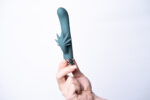 Kusha 420 Series Crystal Gems G-Spot Vibrator - Green - Image 6