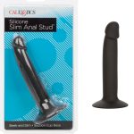 Silicone Slim Anal Stud - Black - Image 9