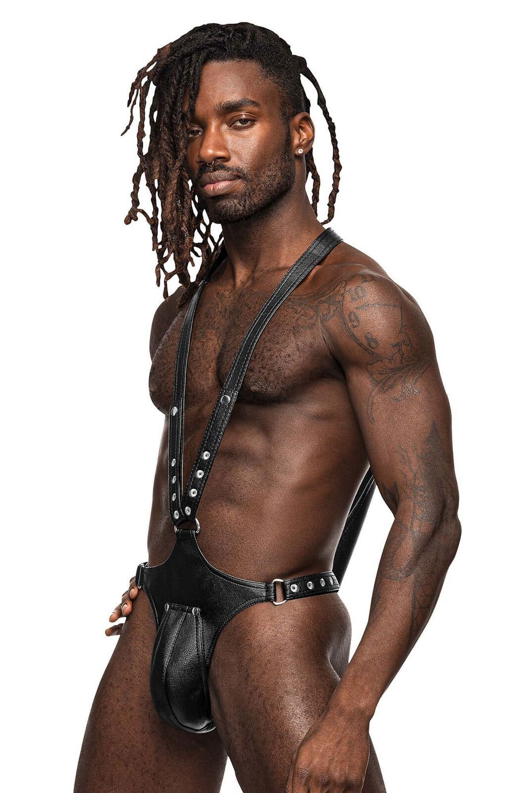 fXG14iU5NkGRHdCb6S2NxMVaKzR7YTn2 Capricorn Leather Sling - Black - Image 1