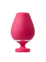 Vino Rechargeable Vibrating Sonic Vibe - Pink - Image 2