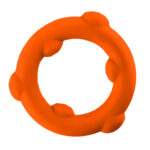 Spinner Single Silicone Ring - Orange Silicone - Image 3