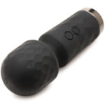 10x Mini Silicone Wand - Black - Image 2
