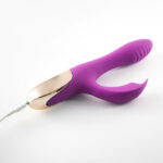 Skyler Silicone Bendable Rabbit - Purple - Image 3