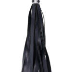 Edge Flogger - Black / Silver