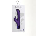 Hailey 10-Function Vibrating Rechargeable Dual Vibe - Purple