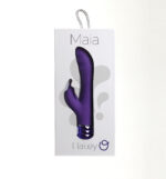 Hailey 10-Function Vibrating Rechargeable Dual Vibe - Purple
