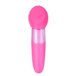Rina Rechargeable Dual Motor Silicone 15- Function Vibrator - Pink - Image 4