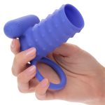 Silicone Rechargeable Endless Desires Enhancer - Blue - Image 7