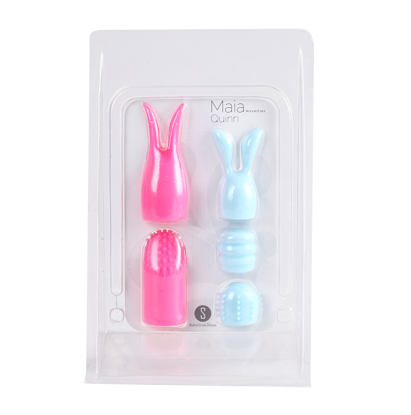 gWPPRxQDslmwoDEvkx1fP8cZkZEouP3q Quinn 5 Piece Silicone Attachments - Pink/blue - Image 1
