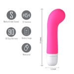Ava Silicone Mini G-Spot Vibe - Pink - Image 4
