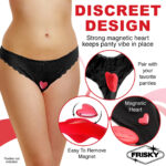 Love Connection Silicone Panty Vibe With Remote Control - Red - Image 6