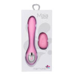 Harmonie Rechargeable Remote Silicone Bendable Vibrator - Pink