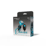 Eluxe Vibrating Clr Gem Bluombre Plug Sm With Remote - Image 14