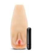 Enlust Sabrina Male Masturbator With Bullet Vibrator - Beige - Image 3