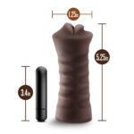 Enlust - Krystal - Vibrating Stroker - Brown - Image 3