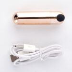 Jayden Vibrating Erection Enhancer Ring - Rose Gold - Image 2